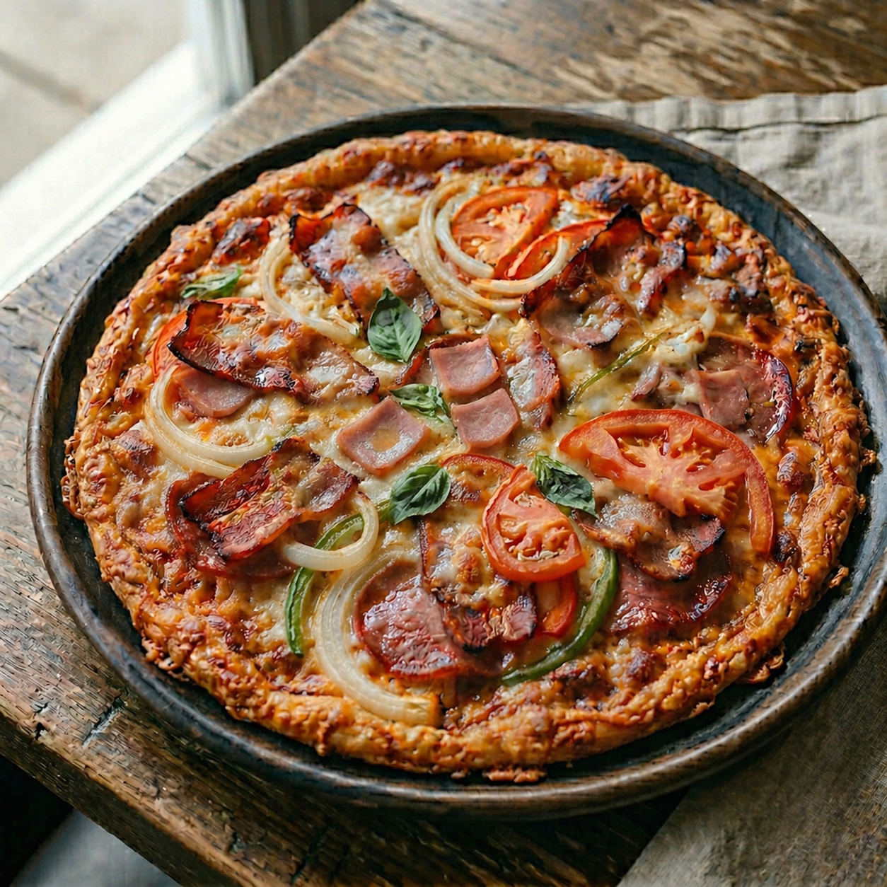 Don Vito na Cito — keto pizza